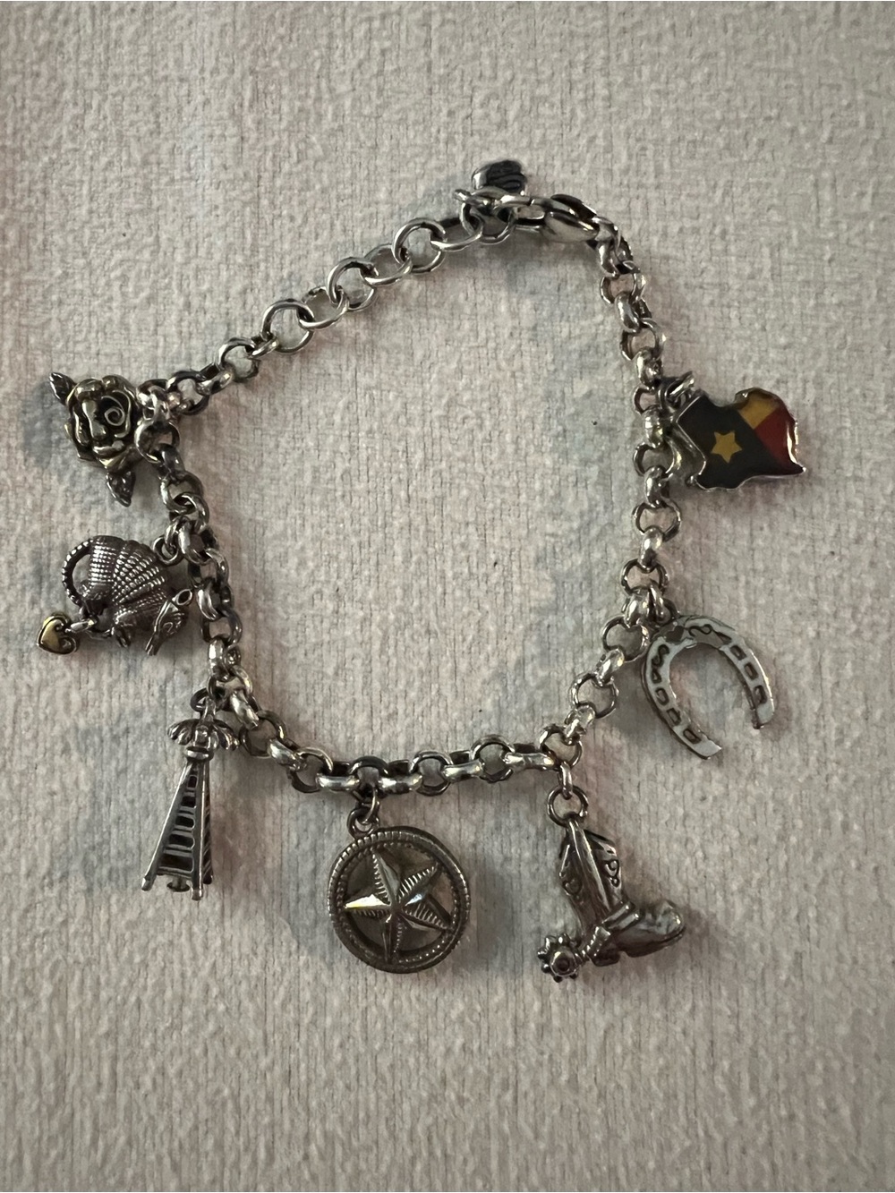 Brighton Texas Charm Bracelet